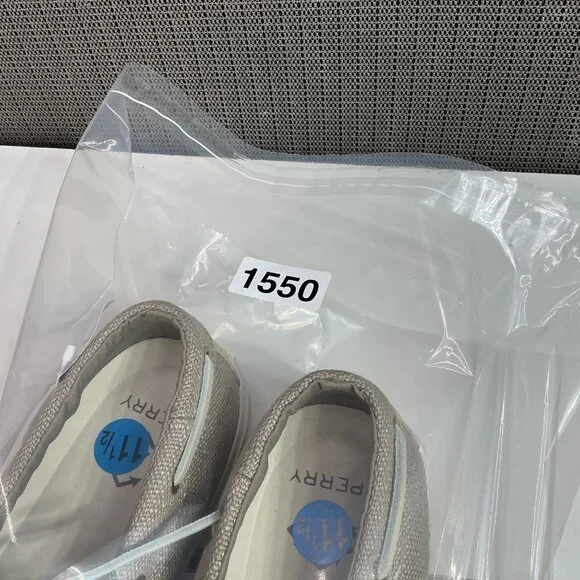 Sperry Men's Boat Shoes Size 11.5 Beige Canvas Slip-On Casual - Picture 8 of 8